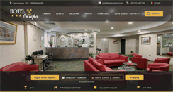 Desktop Screenshot of hoteleuropa-bi.com